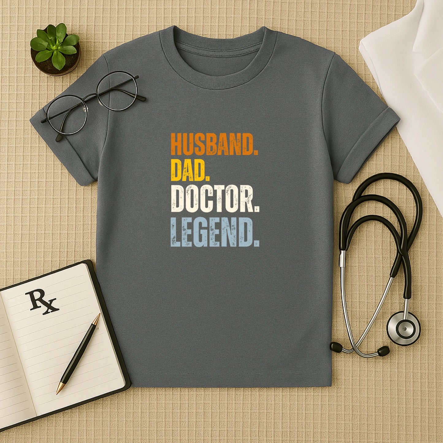 Husband Dad Doctor Legend – Men’s Doctor T-shirt