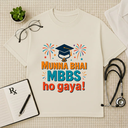 Munna Bhai MBBS Graduation Oversized T-Shirt