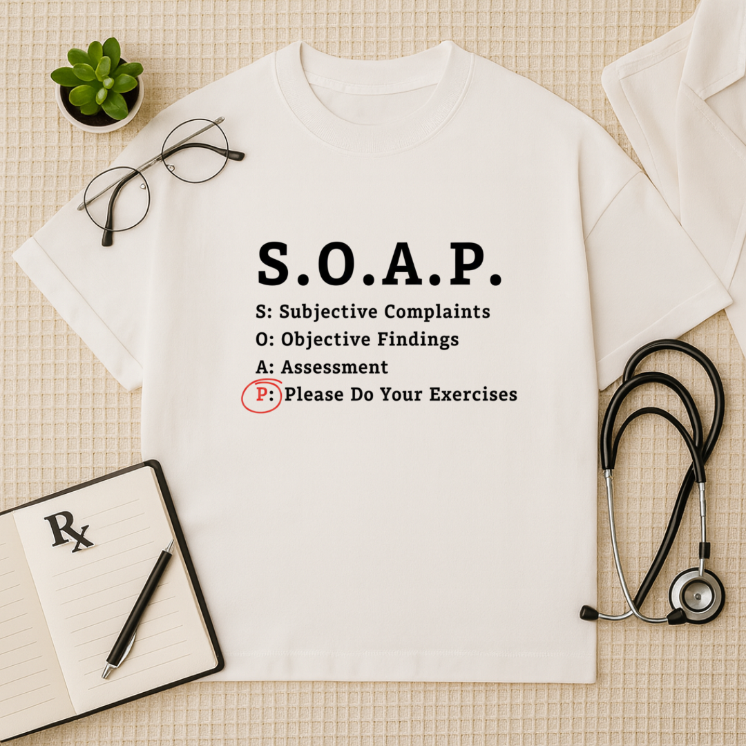 Physiotherapy S.O.A.P. Oversized T-Shirt