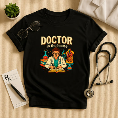 Doctor in the House – Study Mode Medical Unisex T-shirt