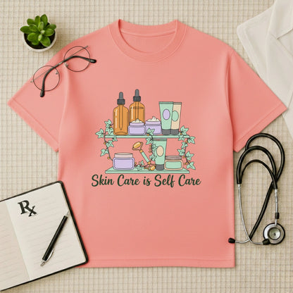 Skin Care is Self Care Oversized T-Shirt