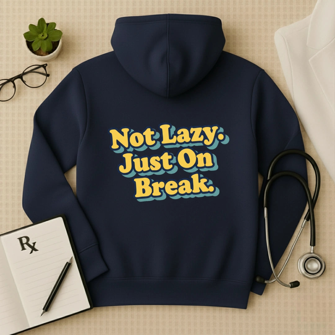 "Not Lazy" Premium Doctor Oversized Hoodie