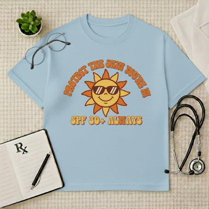 Retro Sun Protect Oversized T-Shirt