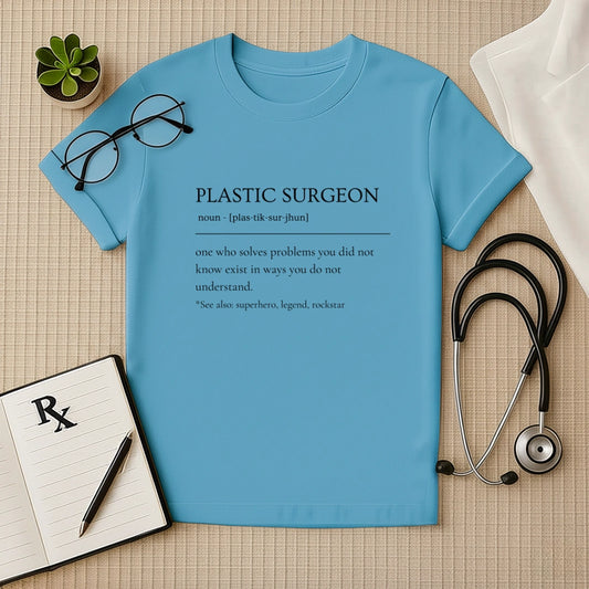 Plastic Surgeon Definition Hero T-Shirt